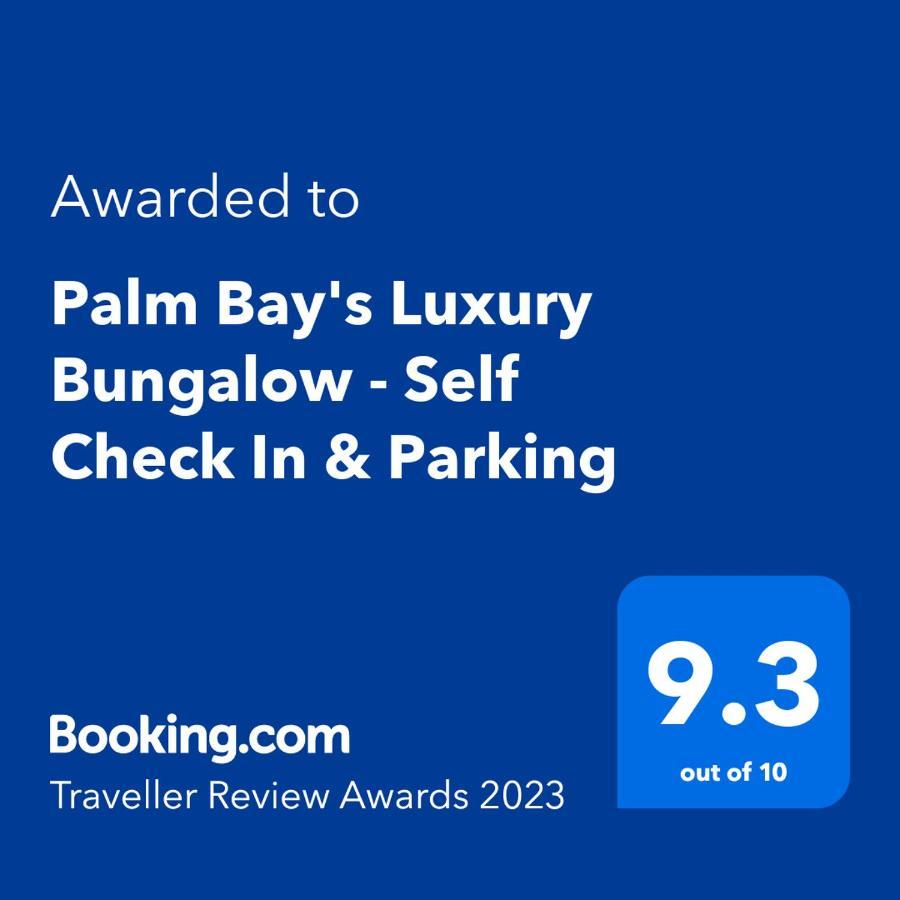 Palm Bay'S Luxury Bungalow - Self Check In & Parking Villa Margate Exterior photo